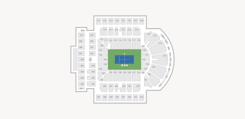 Centre Court - IGA Stadium Seating Chart