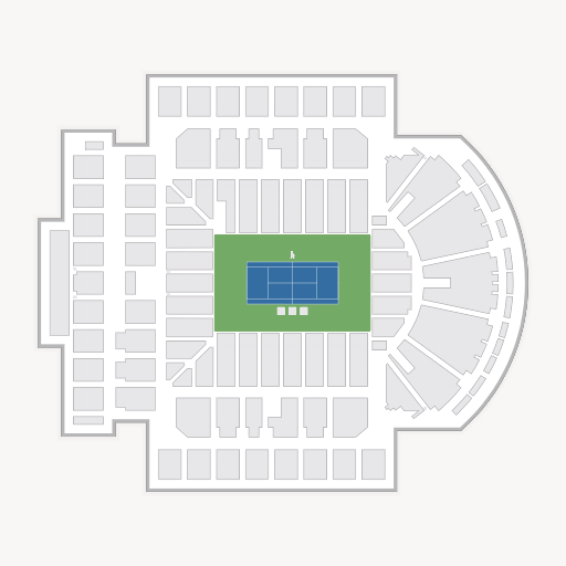 Centre Court - IGA Stadium seating chart