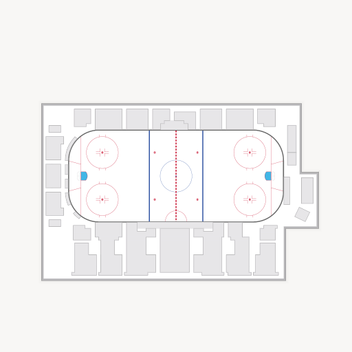 Centre sportif Alcoa seating chart