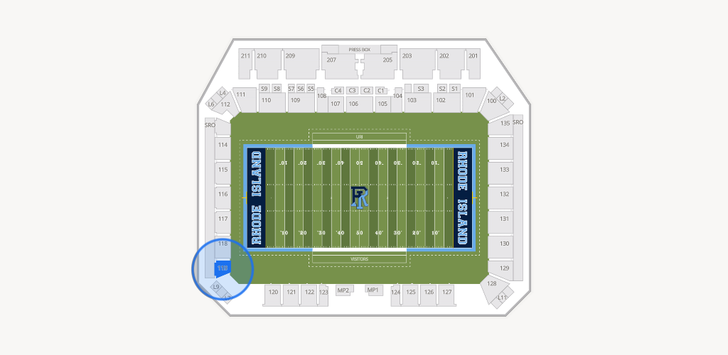 Centreville Bank Stadium - Section 119 Seat View | SeatGeek