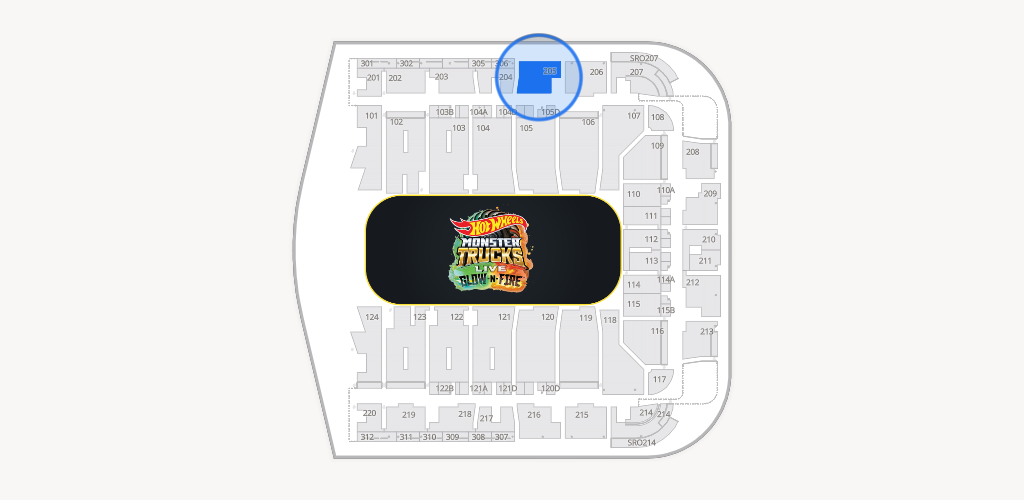 CFG Bank Arena Seating Chart