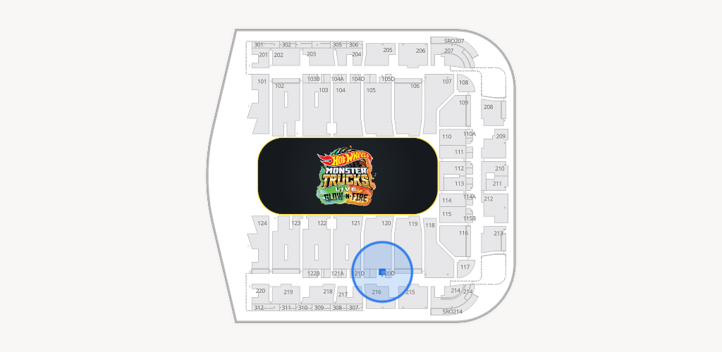 CFG Bank Arena Seating Chart