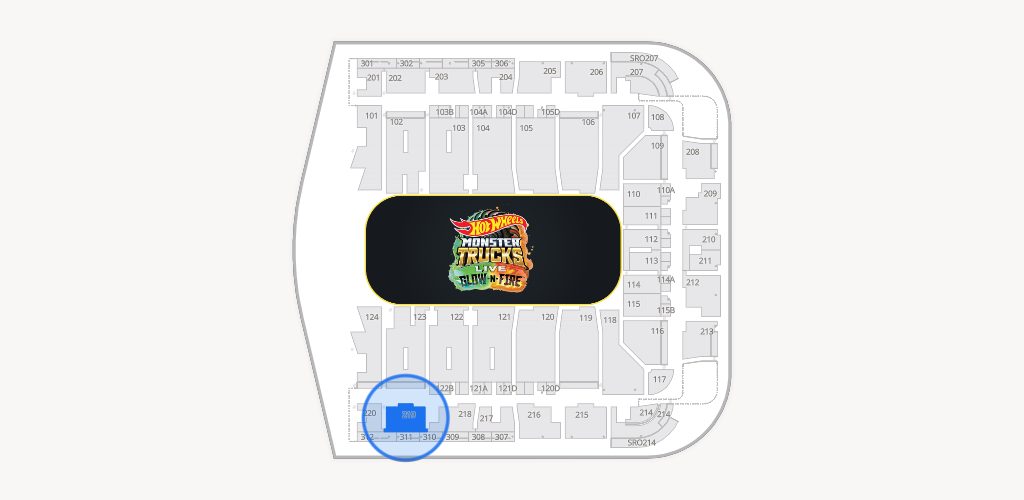CFG Bank Arena Seating Chart
