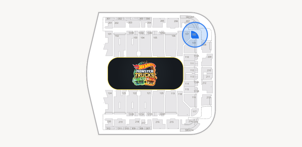 CFG Bank Arena Seating Chart