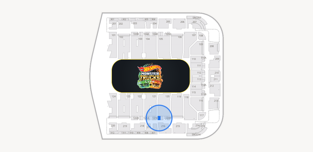 CFG Bank Arena Seating Chart