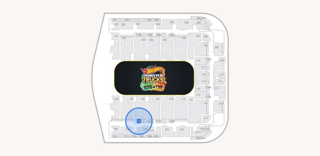 CFG Bank Arena Seating Chart