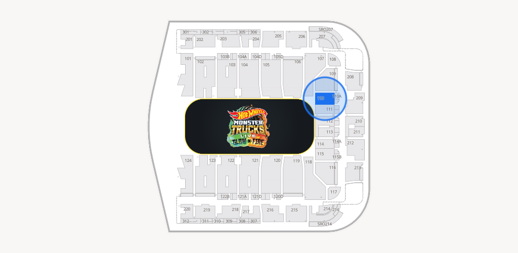 CFG Bank Arena Seating Chart