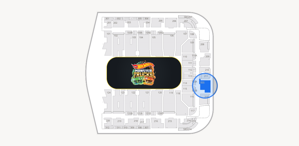 CFG Bank Arena Seating Chart