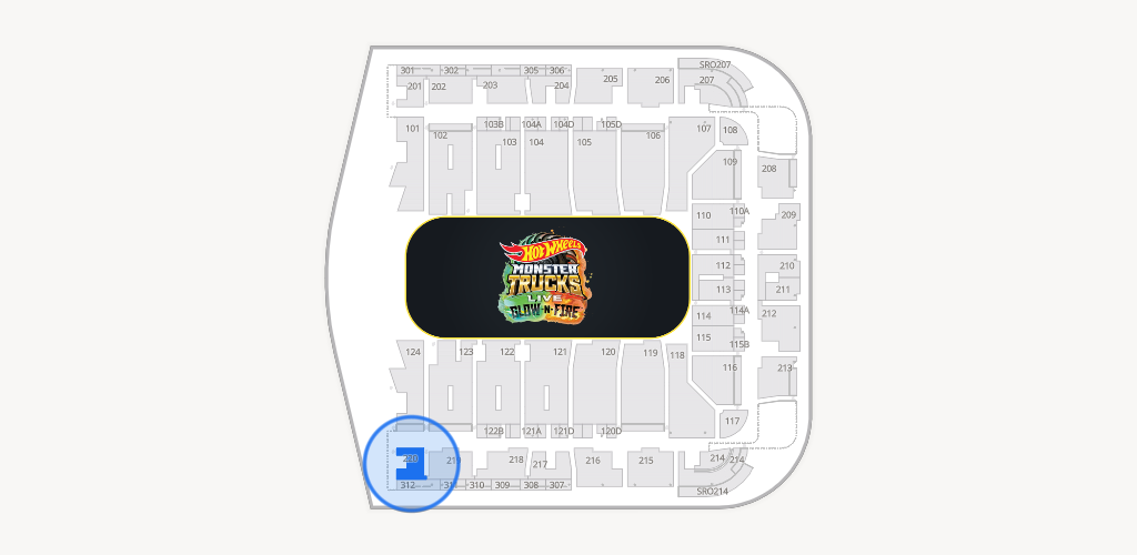 CFG Bank Arena Seating Chart