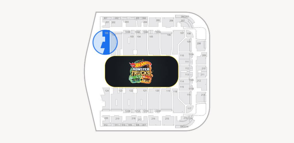 CFG Bank Arena Seating Chart