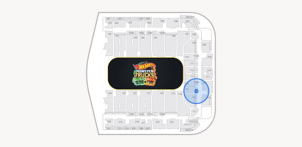 CFG Bank Arena Seating Chart