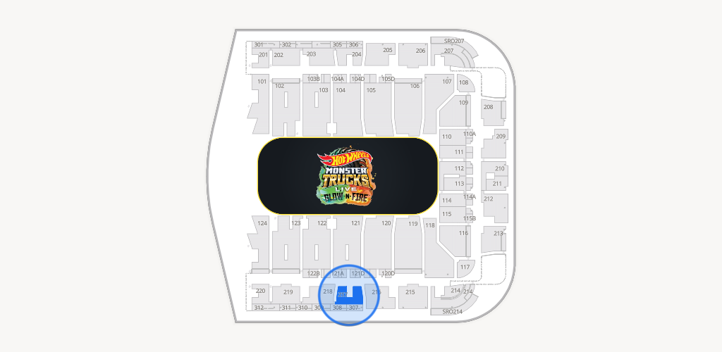 CFG Bank Arena Seating Chart