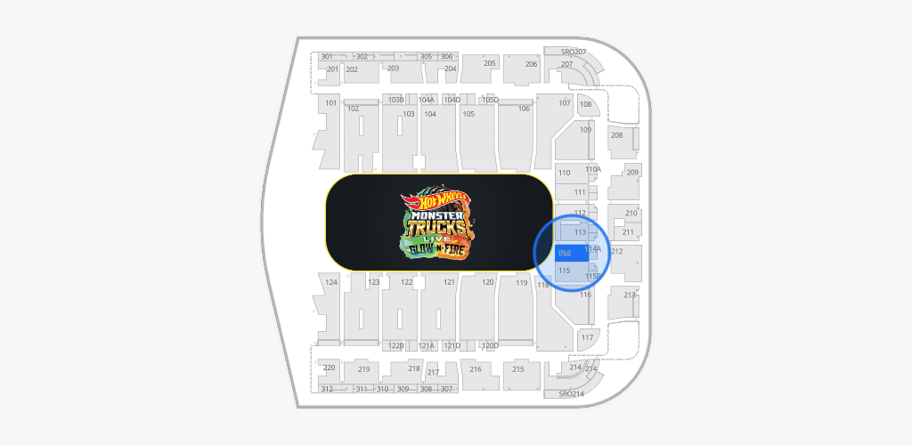 CFG Bank Arena Seating Chart