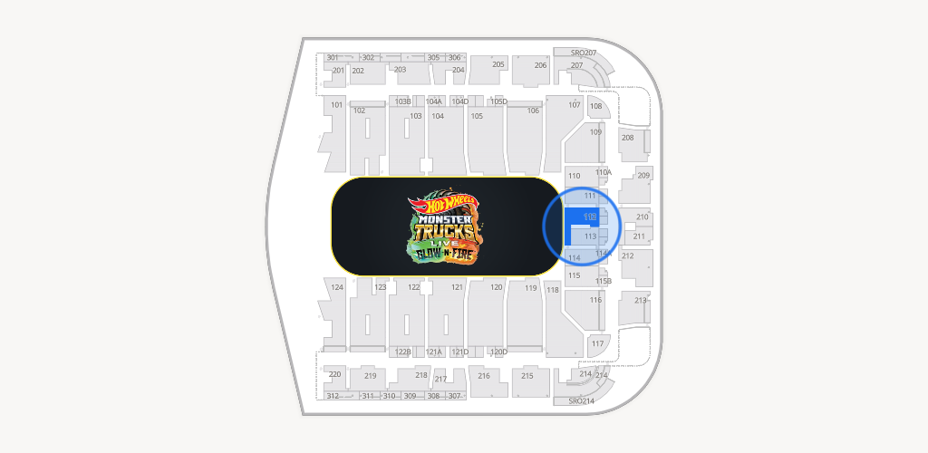 CFG Bank Arena Seating Chart