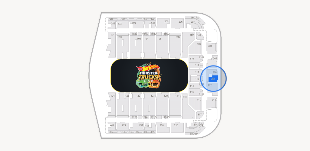 CFG Bank Arena Seating Chart