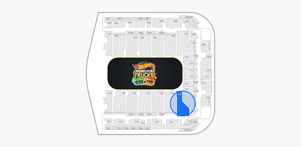 CFG Bank Arena Seating Chart