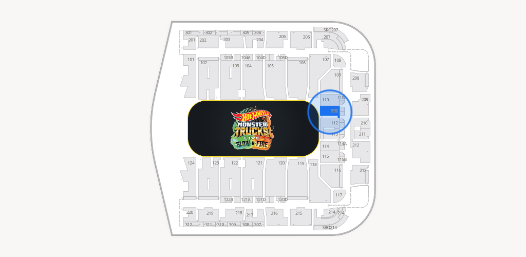 CFG Bank Arena Seating Chart