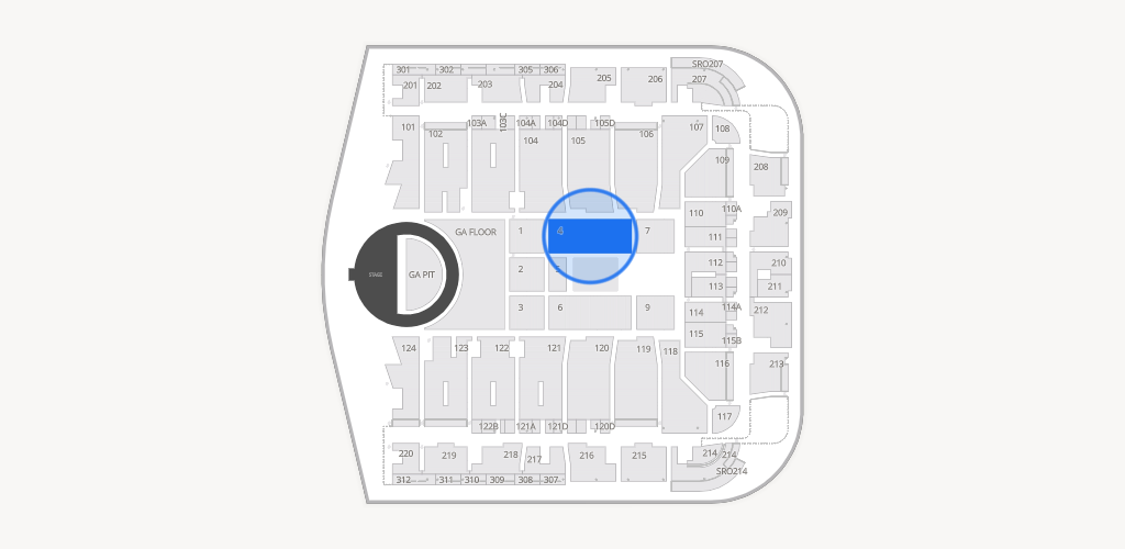 CFG Bank Arena Seating Chart