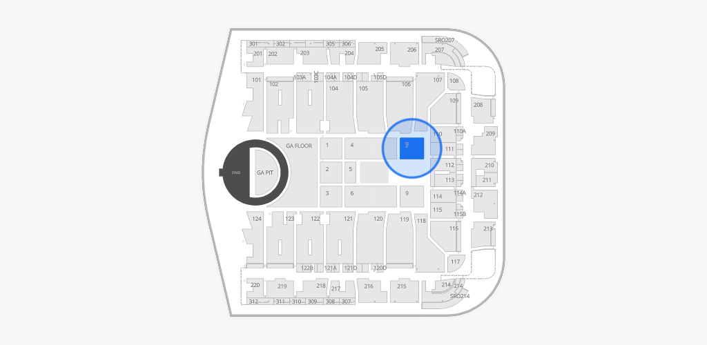 CFG Bank Arena Seating Chart