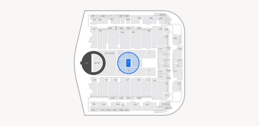 CFG Bank Arena Seating Chart