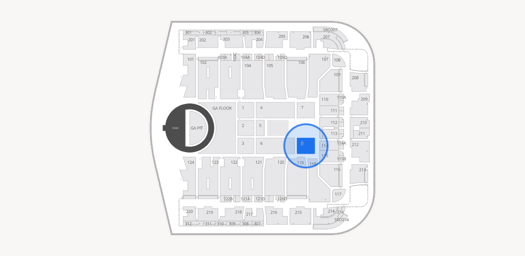 CFG Bank Arena Seating Chart