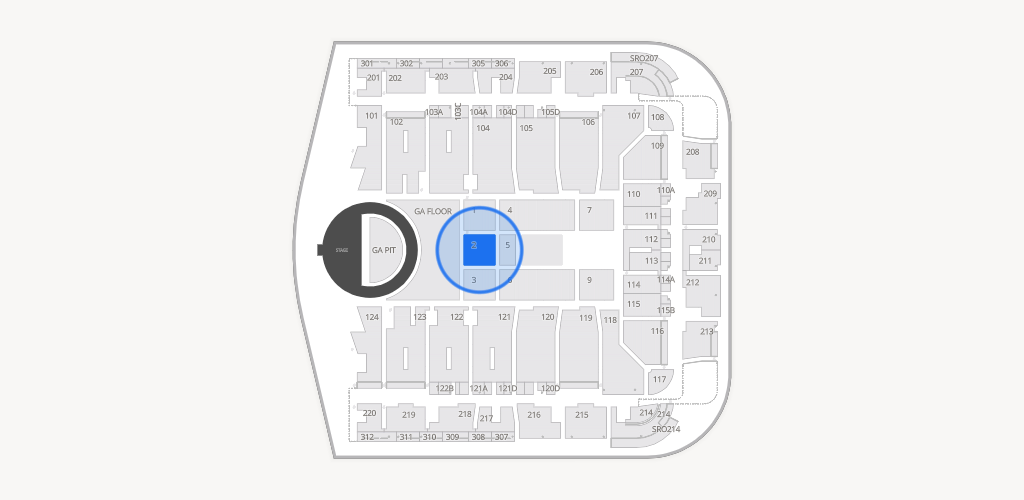 CFG Bank Arena Seating Chart