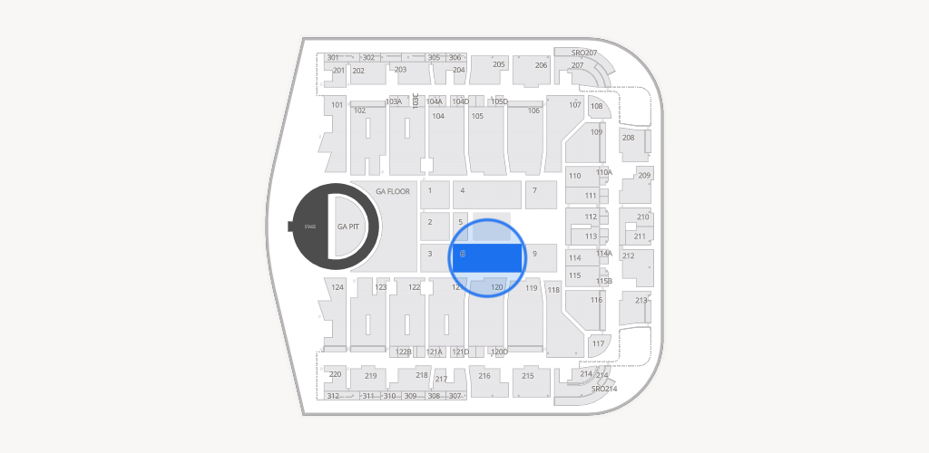 CFG Bank Arena Seating Chart