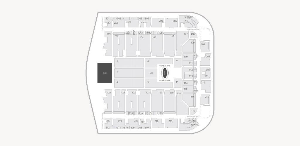 CFG Bank Arena Seating Chart