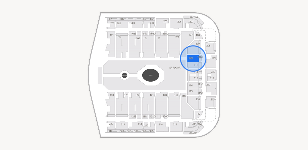 CFG Bank Arena Seating Chart