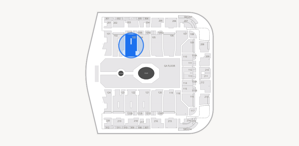 CFG Bank Arena Seating Chart