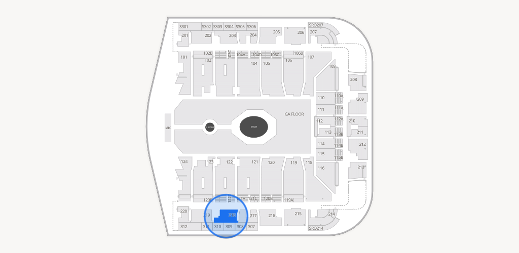 CFG Bank Arena Seating Chart