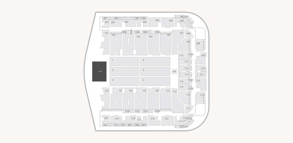 CFG Bank Arena Seating Chart