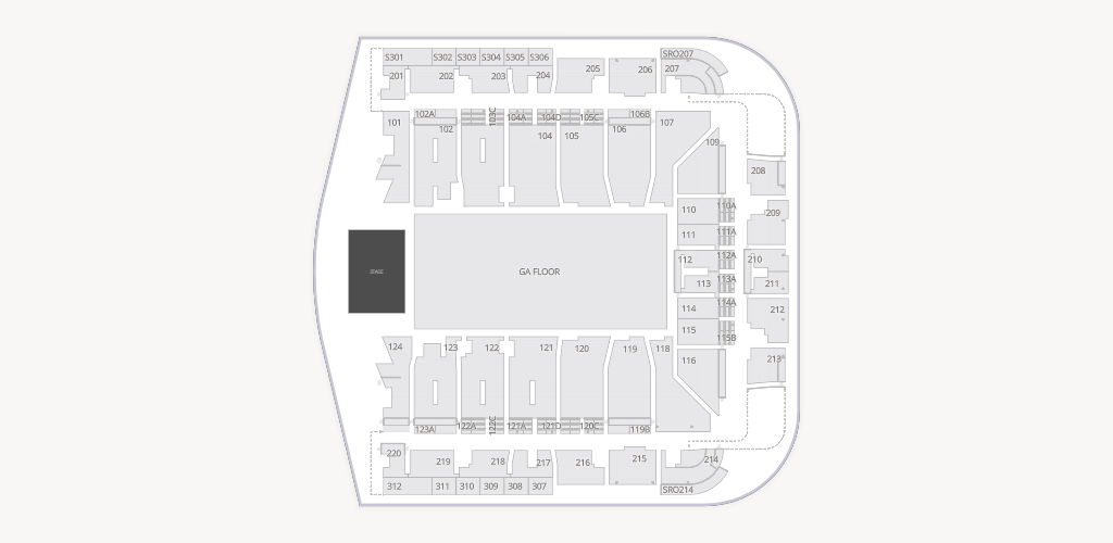 CFG Bank Arena Seating Chart