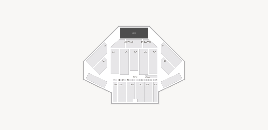 Champlain Valley Exposition Seating Chart
