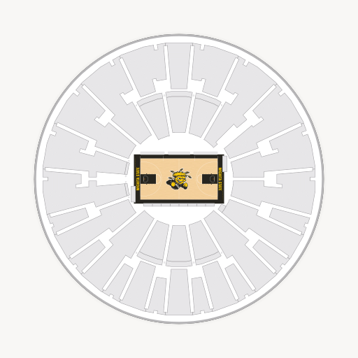 Charles Koch Arena seating chart