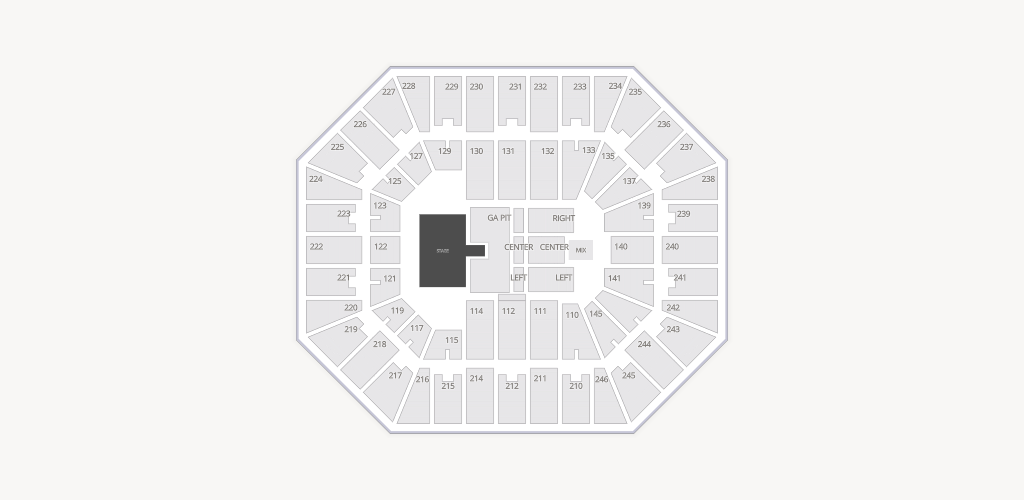 Charleston Coliseum & Convention Center Seating Chart