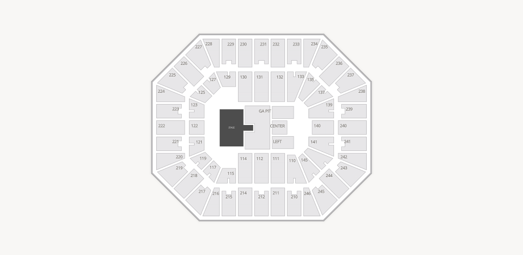 Charleston Coliseum & Convention Center Seating Chart