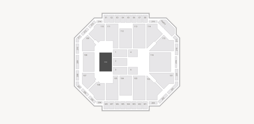 Chartway Arena Seating Chart