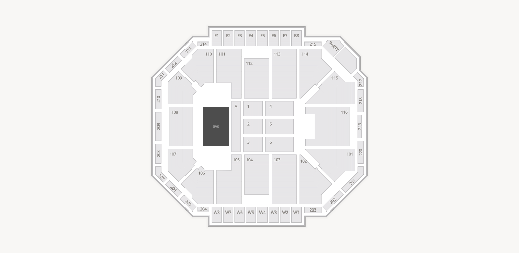 Chartway Arena Seating Chart