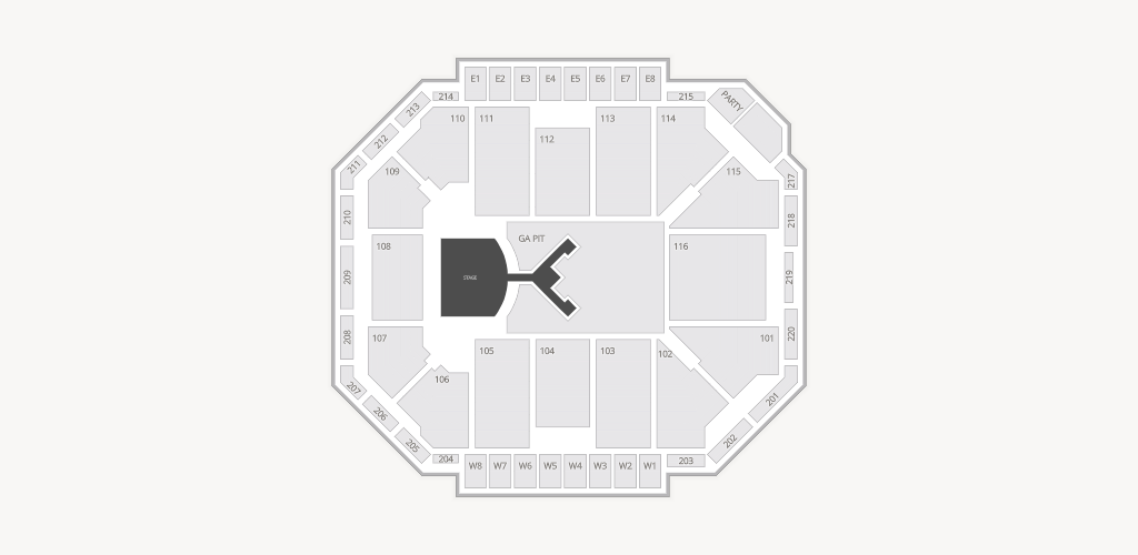 Chartway Arena Seating Chart