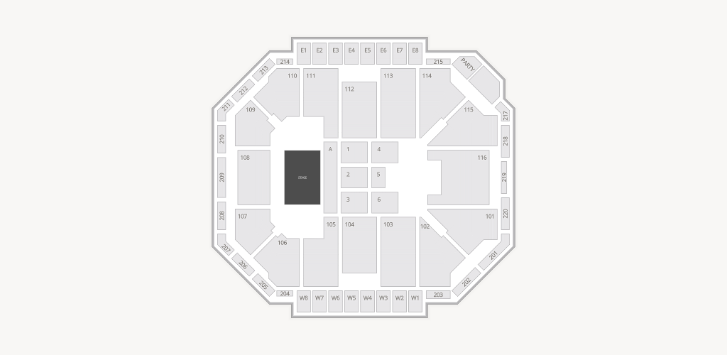 Chartway Arena Seating Chart