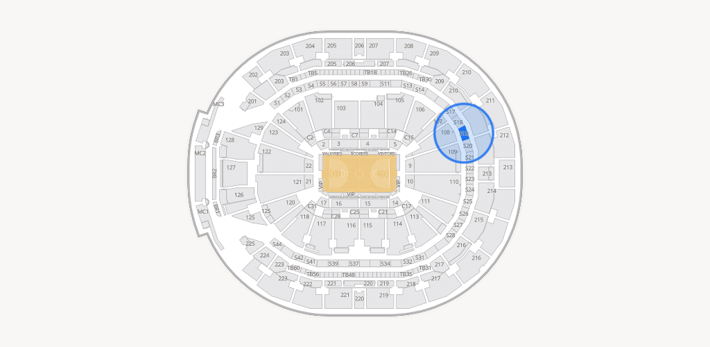 Chase Center Seating Chart