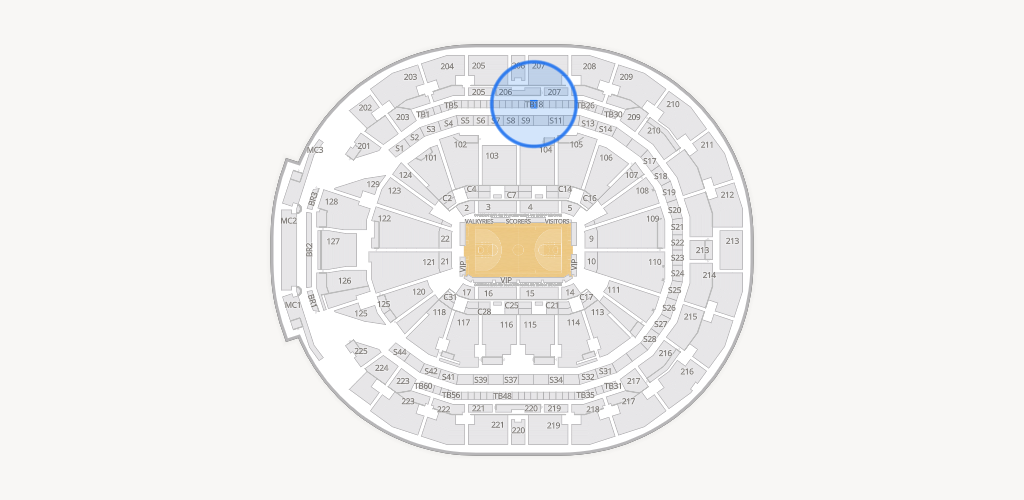 Chase Center Seating Chart