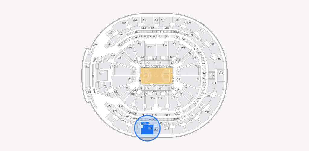 Chase Center Seating Chart