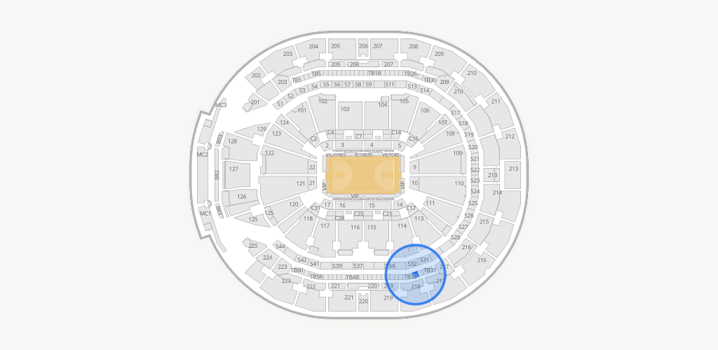 Chase Center Seating Chart