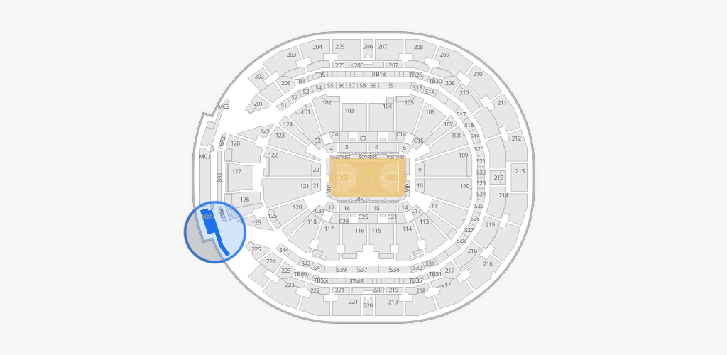 Chase Center Seating Chart