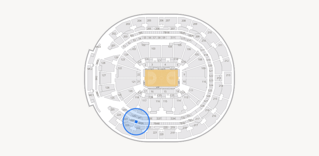 Chase Center Seating Chart