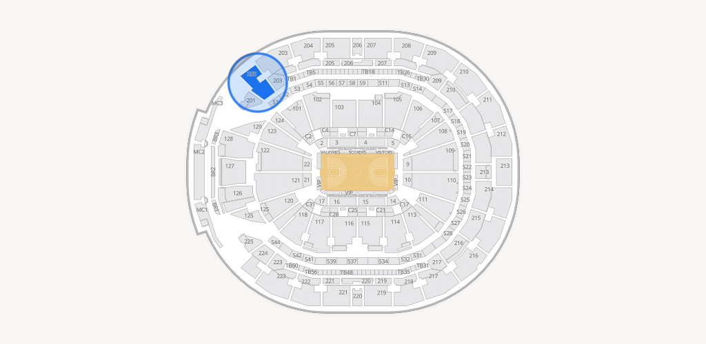 Chase Center Seating Chart
