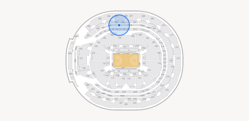 Chase Center Seating Chart