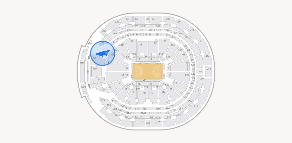 Chase Center Seating Chart